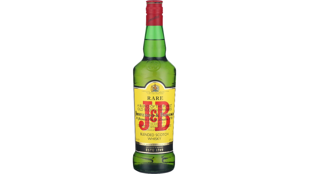 J&B rare scotch whisky 40% 70cl