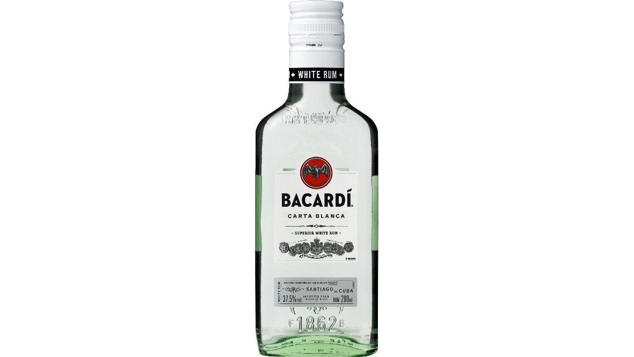 Bacardi white rom 37,5% 20cl