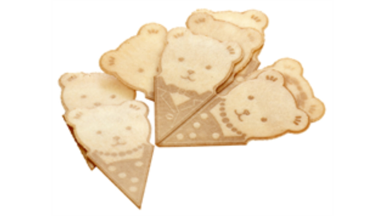 Wafers teddybjørn 200stk