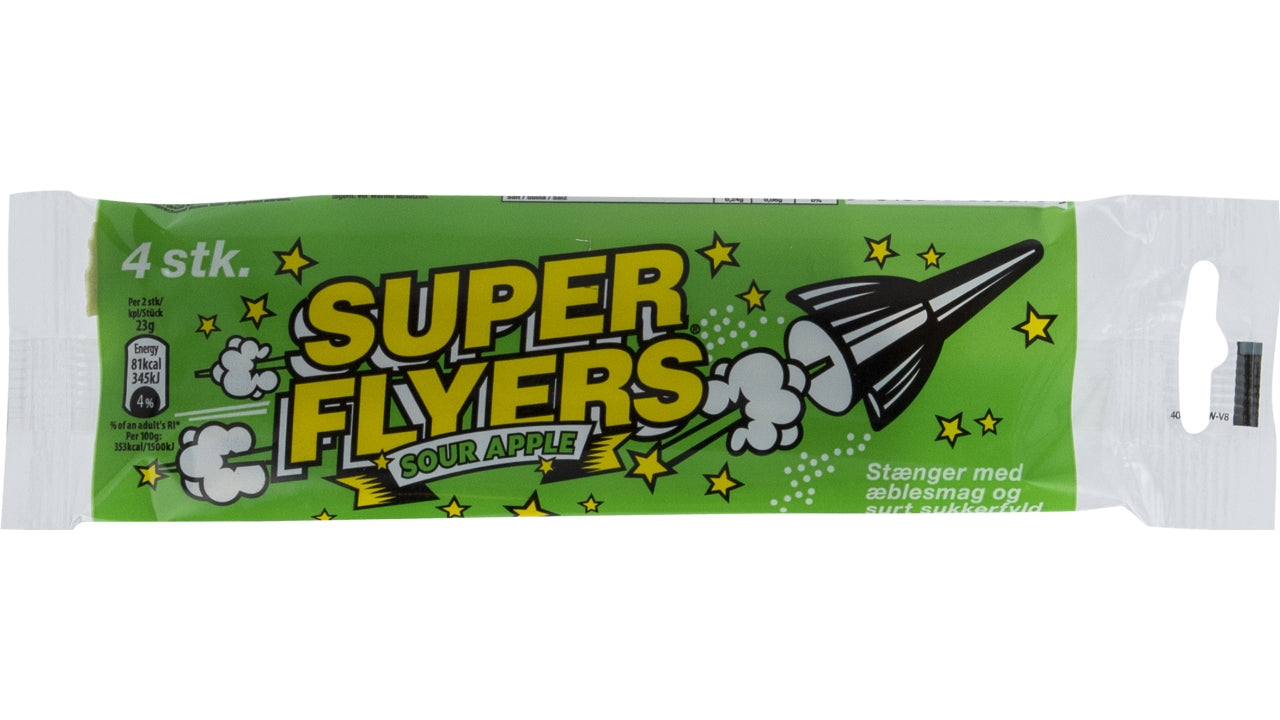 Super flyers sour 4pk 45g
