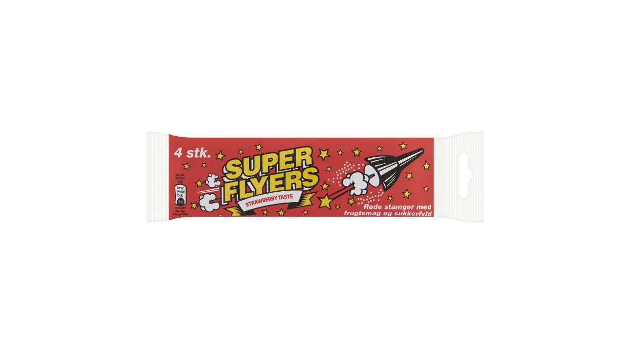 Super flyers red 4pk 45g