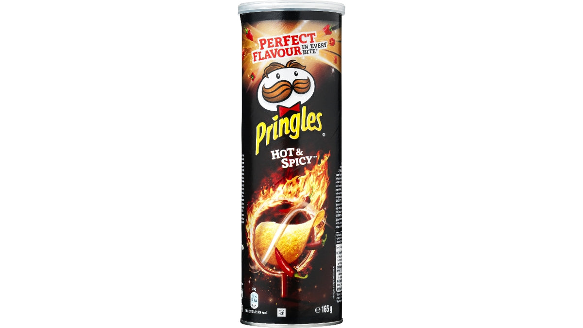 Pringles chips hot&spicy 165g