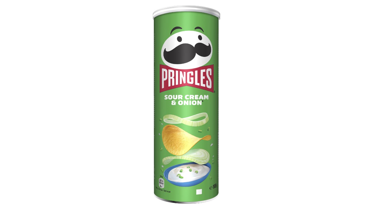 Pringles sour cream & onion 165g