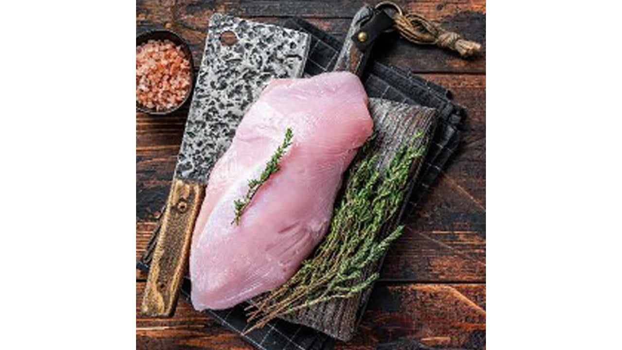 Kyllingebrystfilet rå blok 1,2% salt 2kg