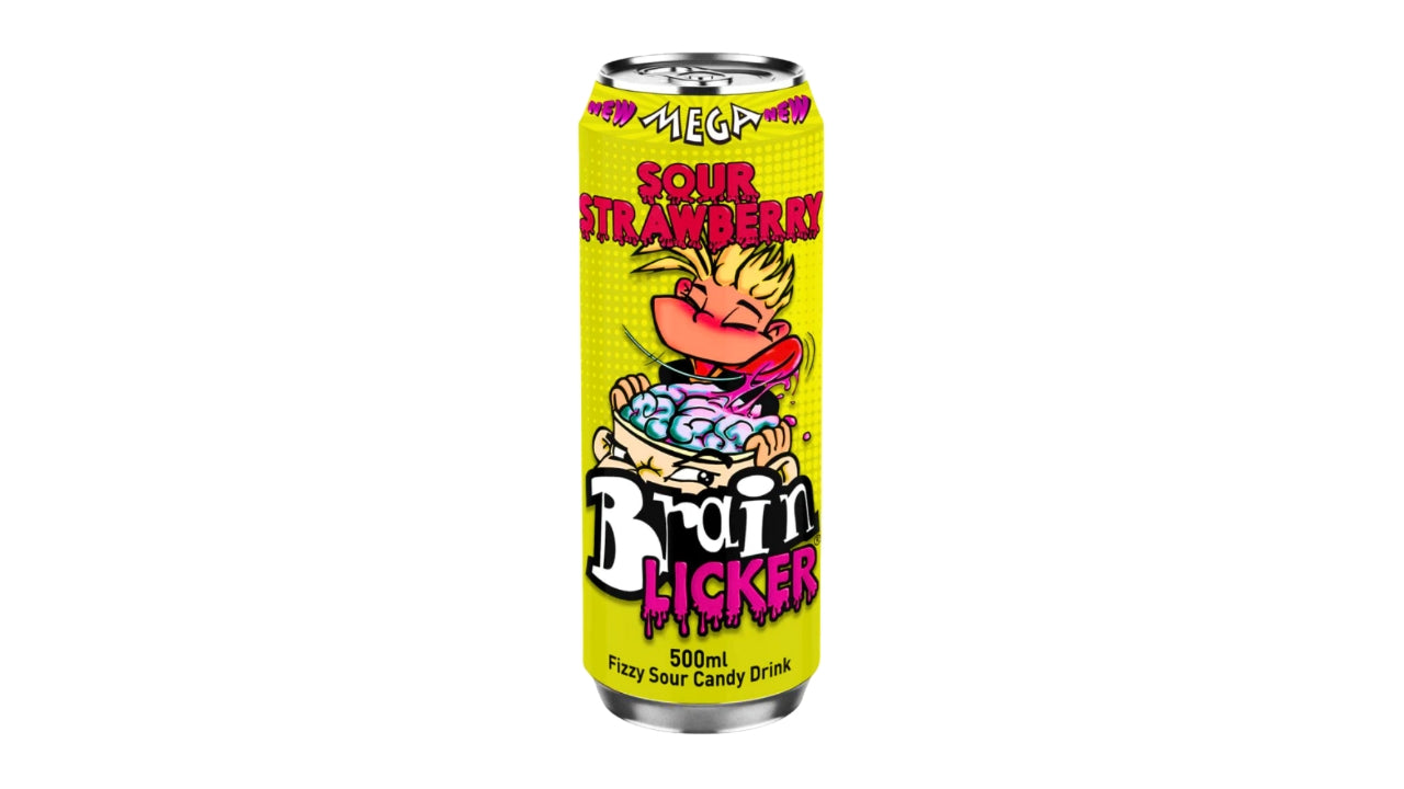 Brain Licker Sour Strawberry 12x50cl