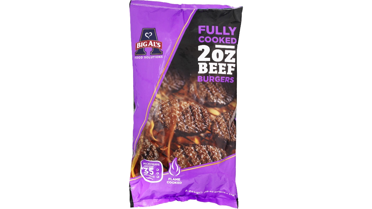 Burger flammegrillet 40x57g