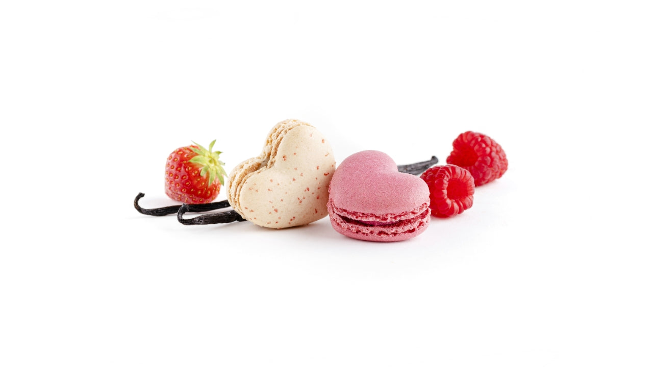 Macaronhjerte 25x15g