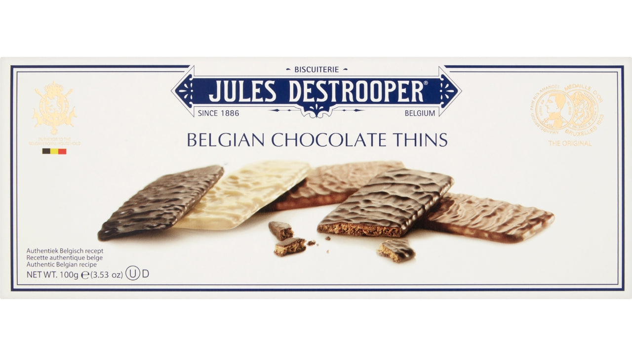 Destrooper Chocolate thins 100g