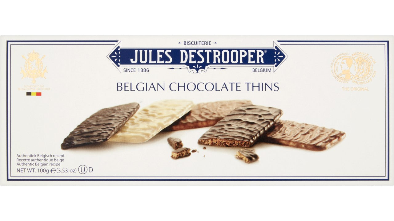 Destrooper Chocolate thins 100g