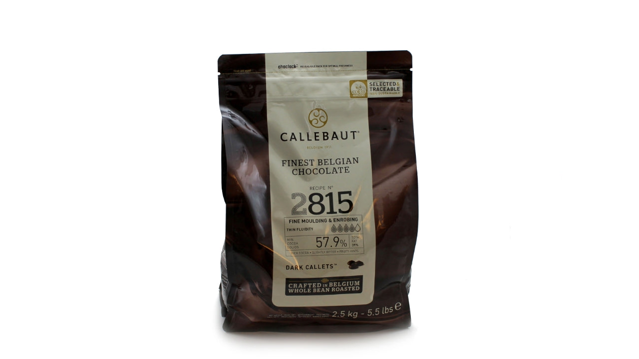 Chokoladeknapper mørk 57,7% 2,5kg