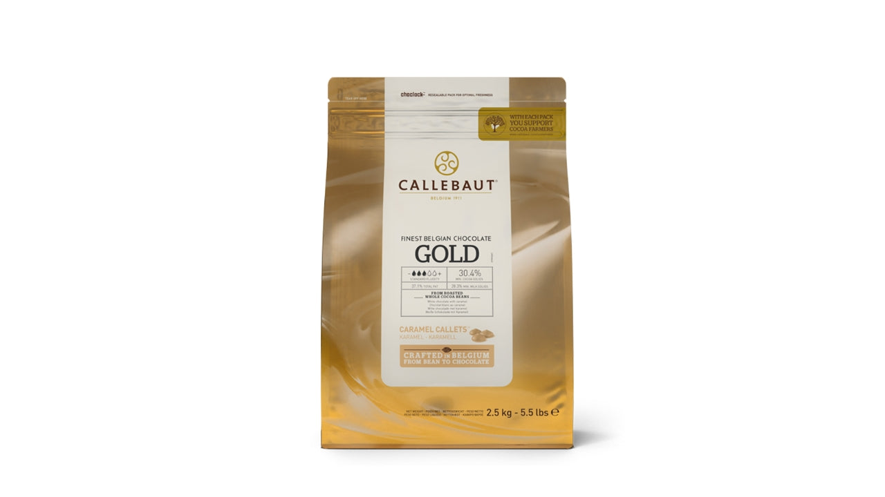 Chokoladeknapper gold 2,5kg