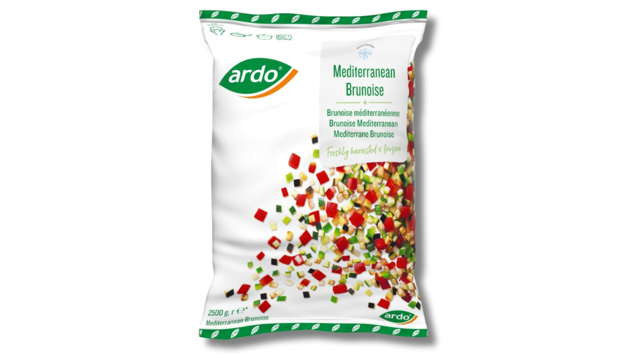 Mediterrannean brunoise mix 2,5kg