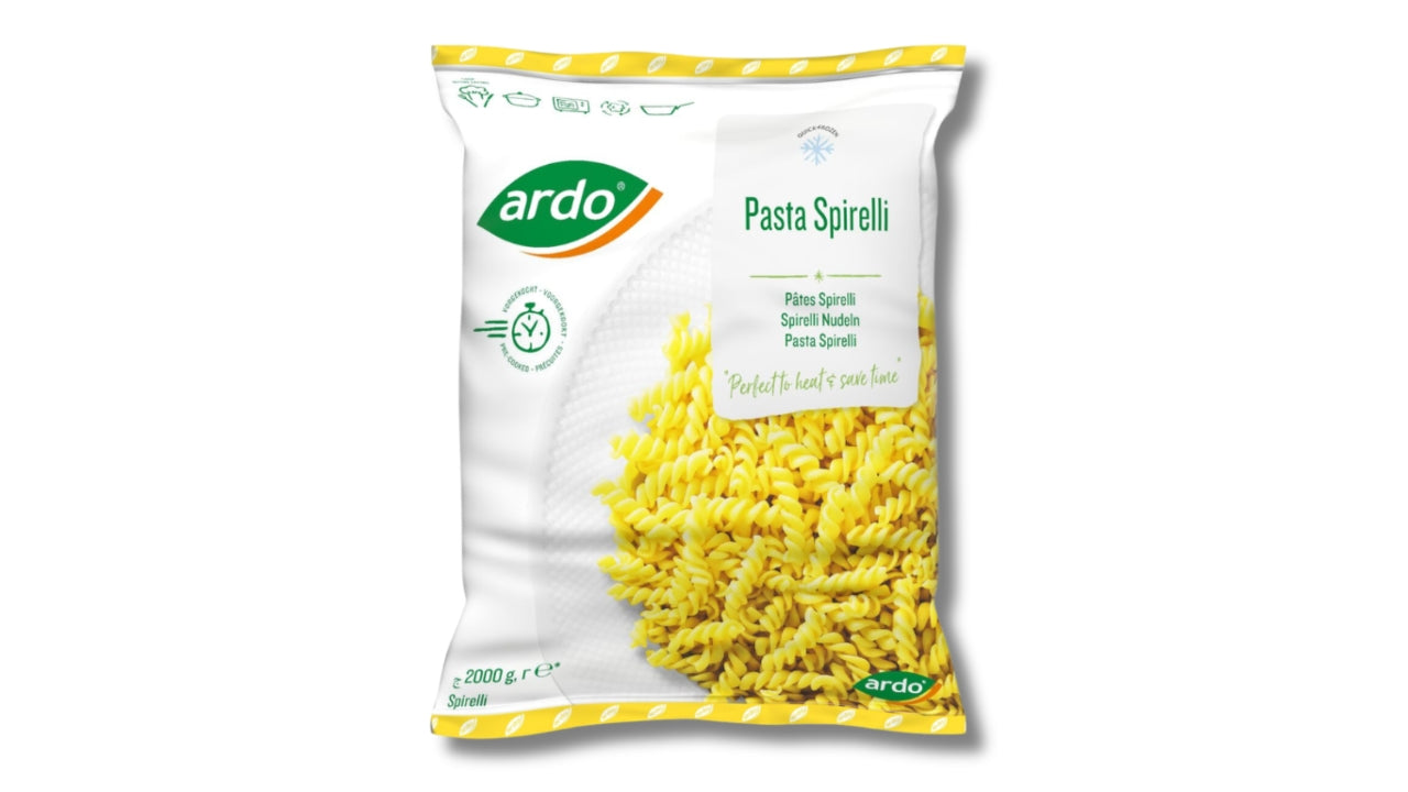Pasta skruer hvide forkogt 2kg
