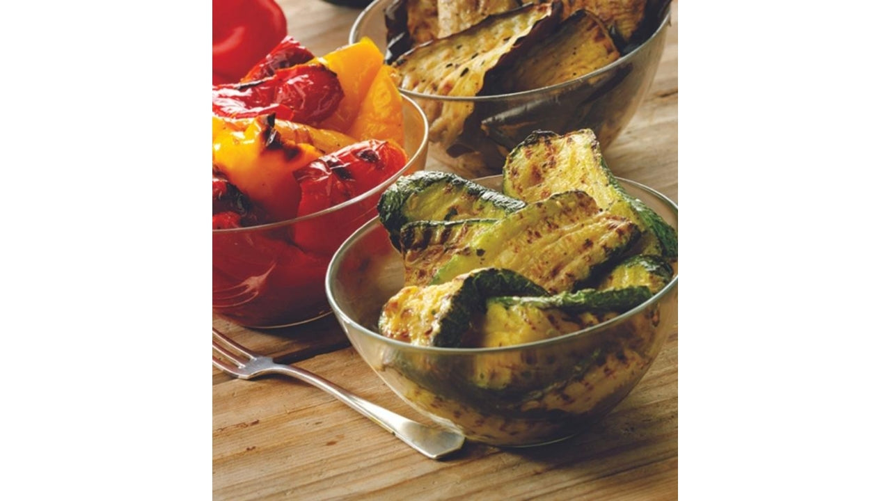 Grillede courgetter i skiver 1kg