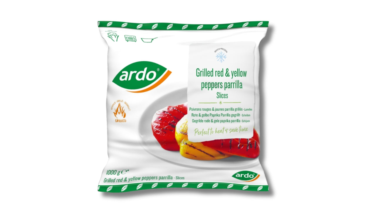 Grillet peberfrugt halve 1kg