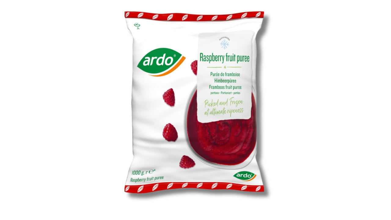 Hindbærpure uden kerner 1kg