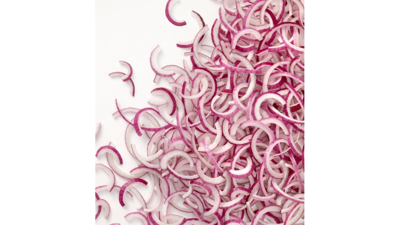 Rødløg i skiver 2,5kg