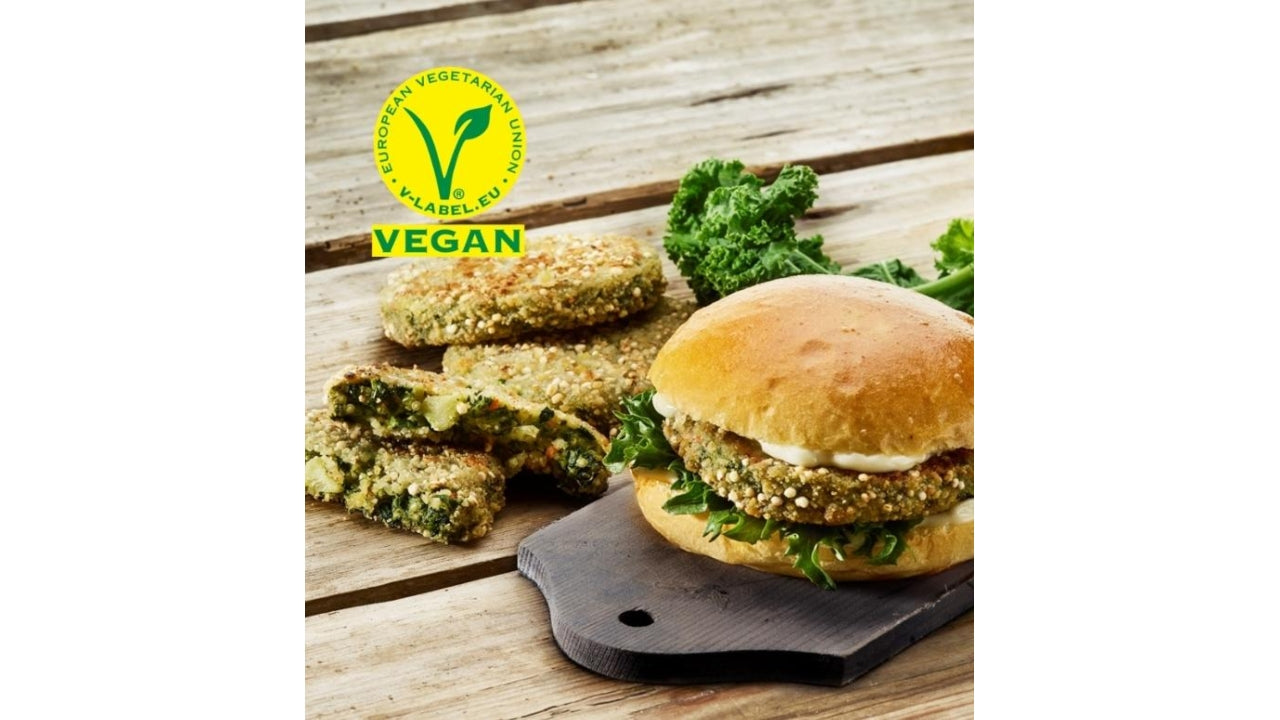 Grøntsagsburger med quinoa 16x75g