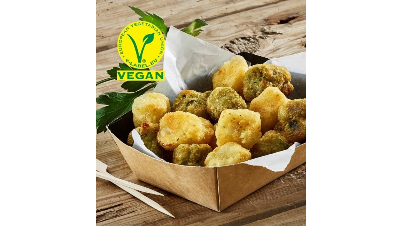 Veggie tots, grøntsagssnacks 1 kg