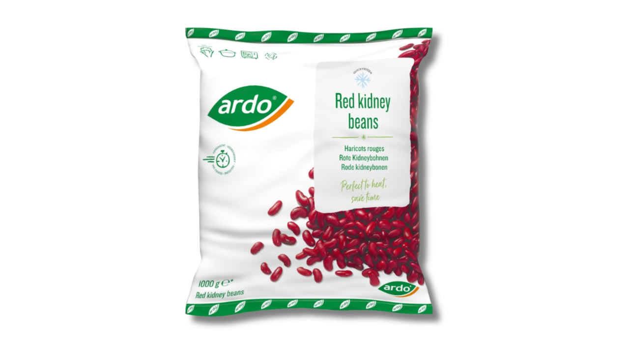 Røde kidneybønner forkogte 1kg