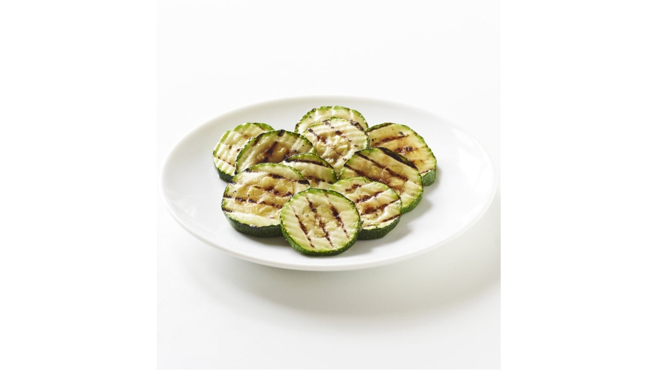 Grillede courgetter i skiver 1kg