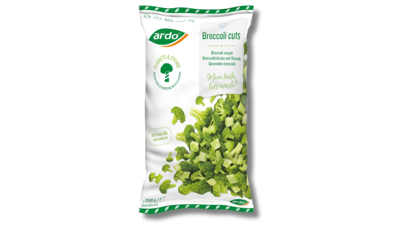 Broccolimix af buketter og stilke 2,5kg