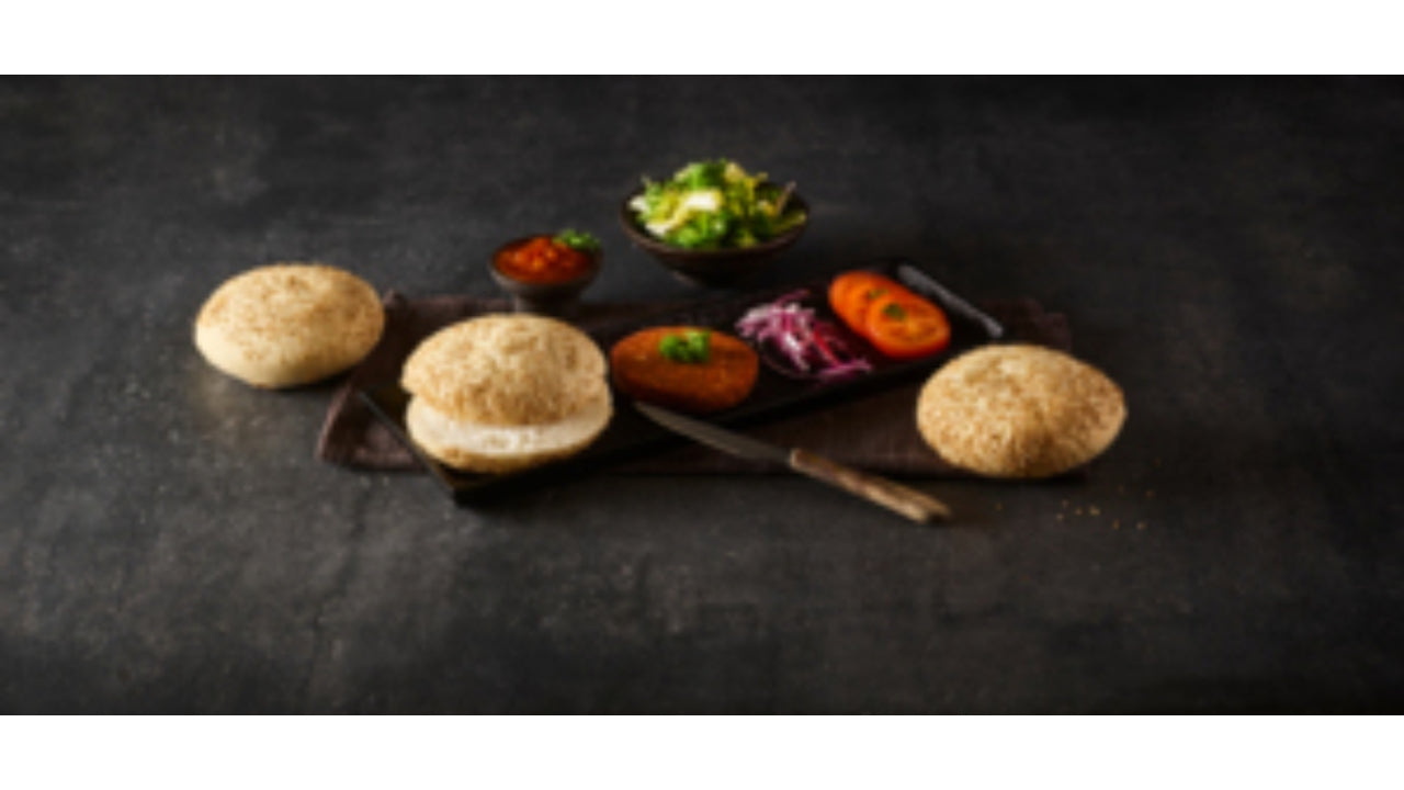 Hamburger bun sesam Glutenfri 14x110g