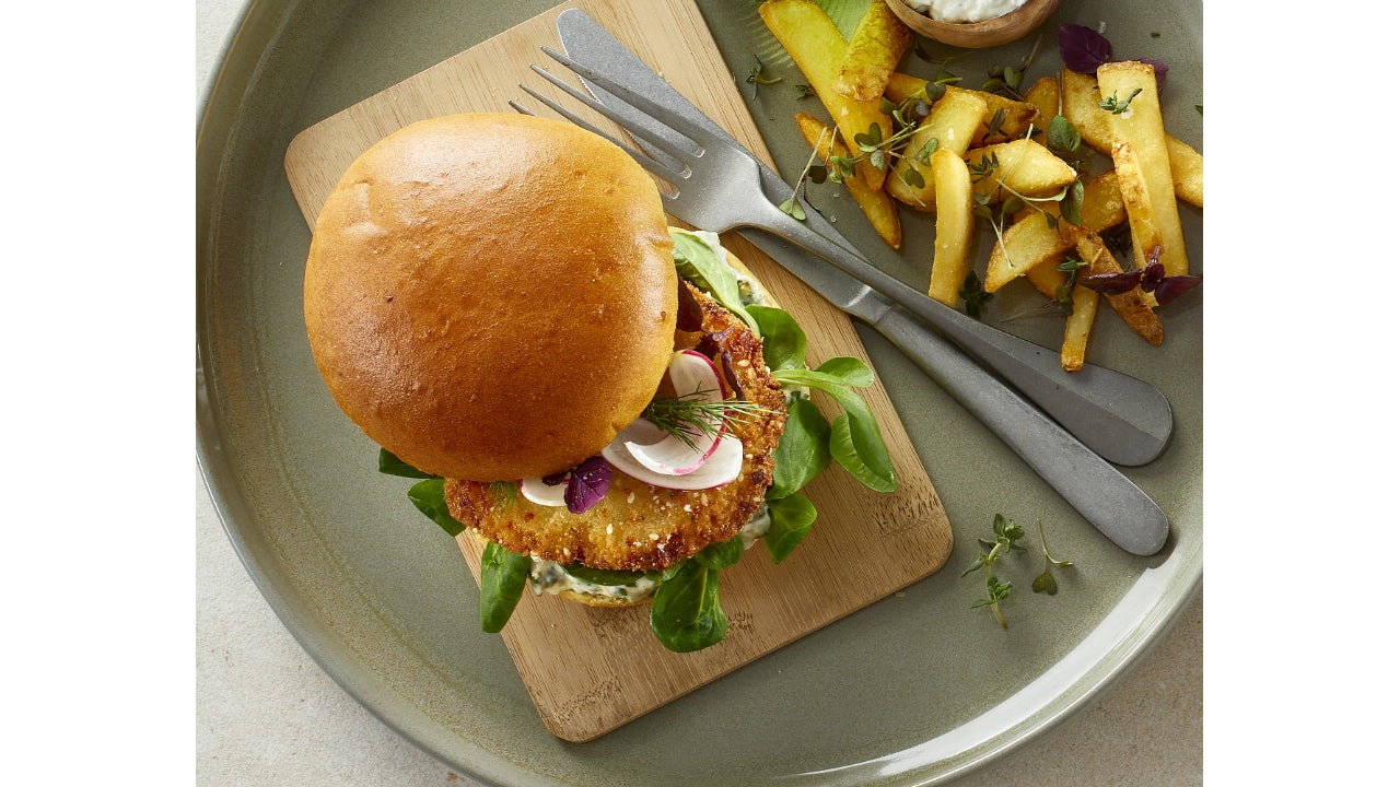 Potato burger bun gold 120mm 2x15x80g