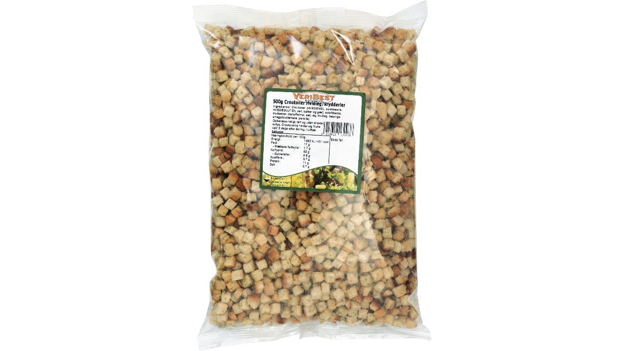 Crouton mini m/hvidløg/krydderier 500g