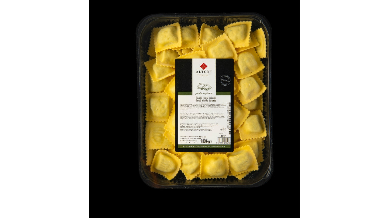 Ravioli med ricotta og spinat 1kg