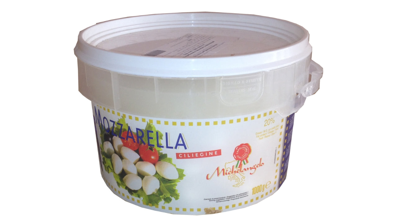Mozzarella 8g mini kugler 1kg