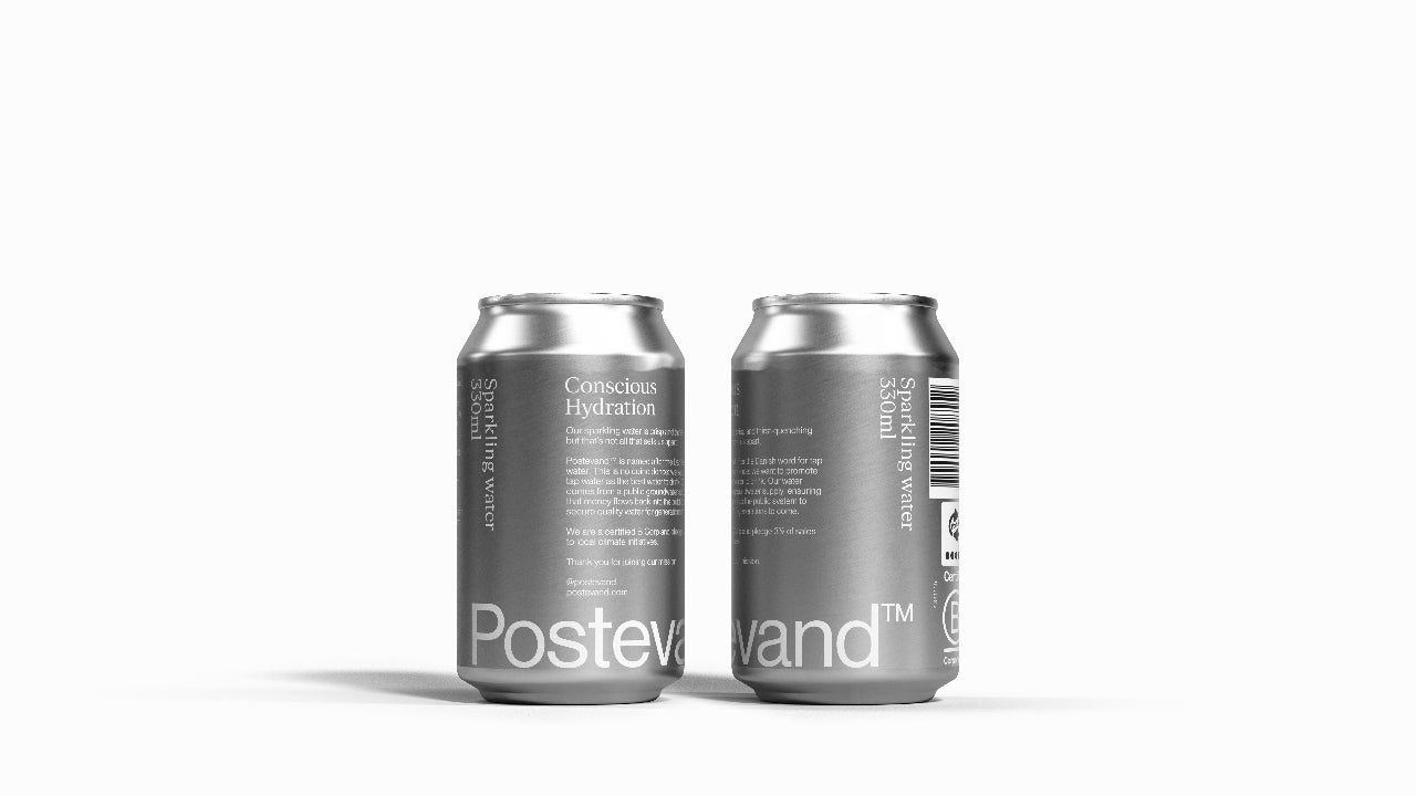 Postevand sparkling water 18x33cl