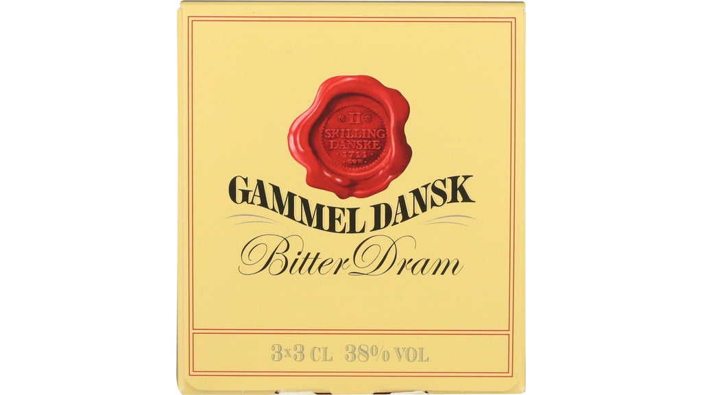 Gammel Dansk 38% 3x3cl
