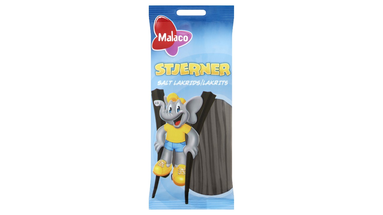 Stjerner saltlakrids 92g