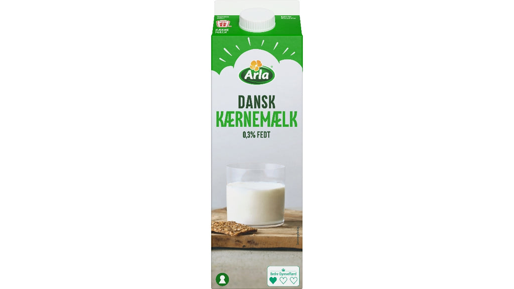 Kærnemælk 0,3% 1L