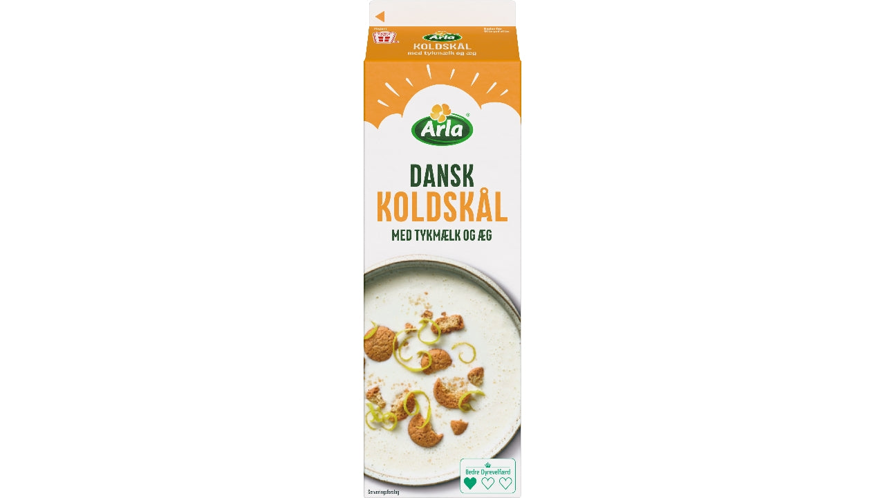 Koldskål med tykmælk & æg 1L