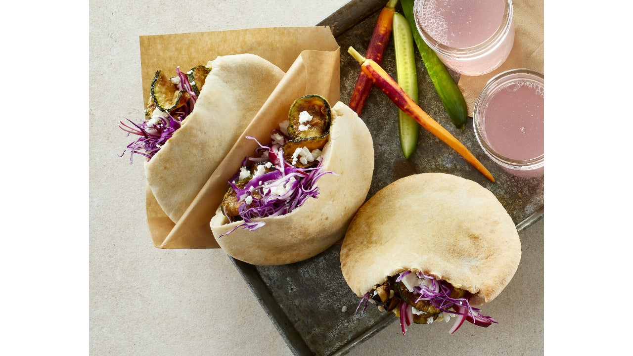 Pitabrød lyse 16x6x80g