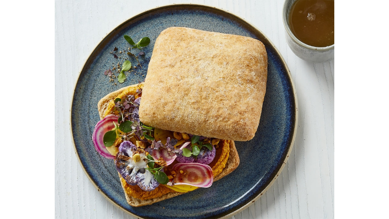 Fuldkornsstykker lyse m/havsalt 36x130g