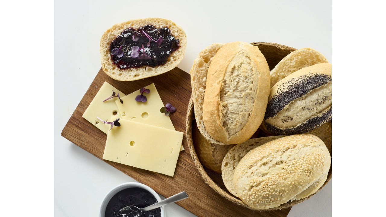 Rundstykker blandede 3x33x70g