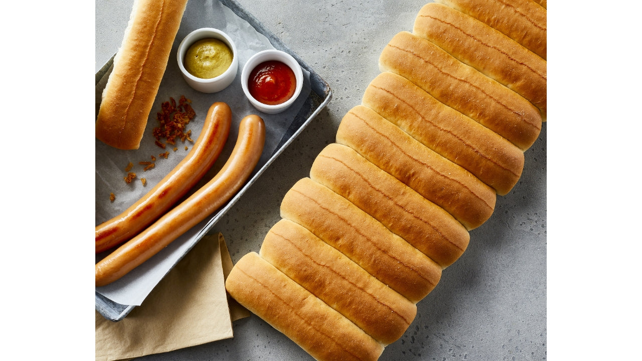 Pølsebrød sammenbagt 4x40x28g