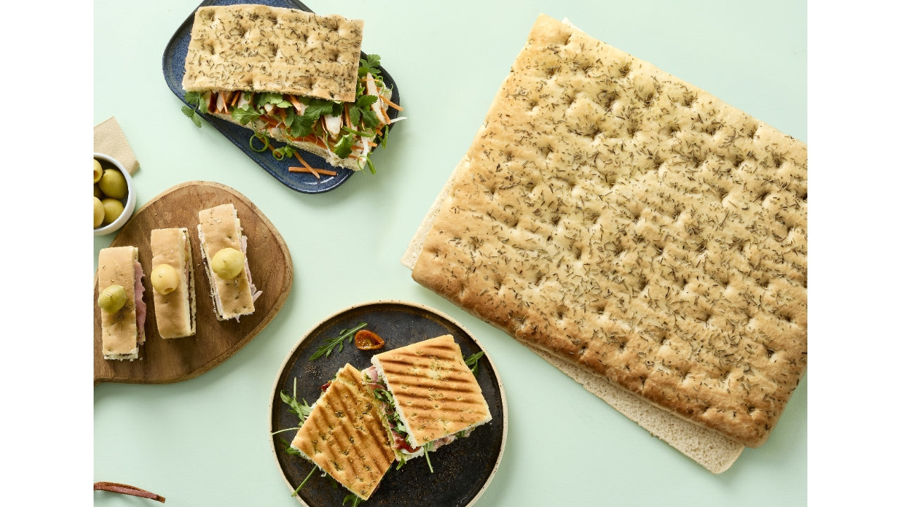 Focaccia sandwich 30x40cm 9x600g