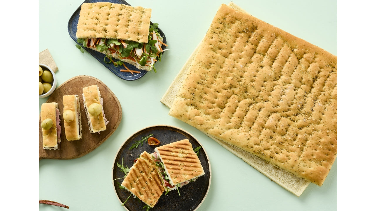 Focaccia sandwich 30x40cm 9x600g