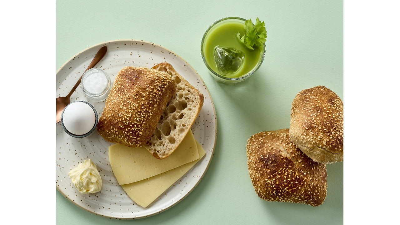 Surdejsbolle m sesam 6x7x100g