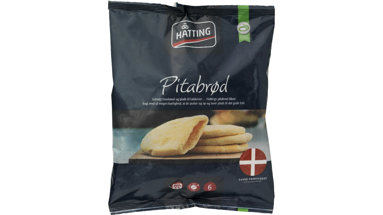 Pitabrød 6stk 480g