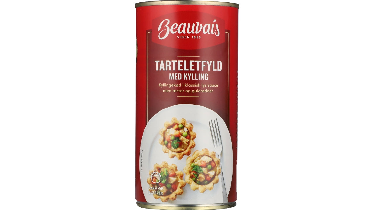 Tarteletfyld med kyllingekød 550g