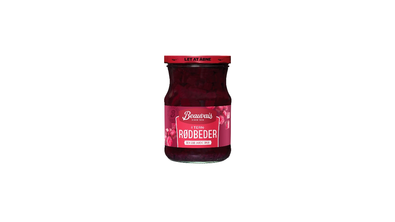 Rødbeder i tern 560/375g