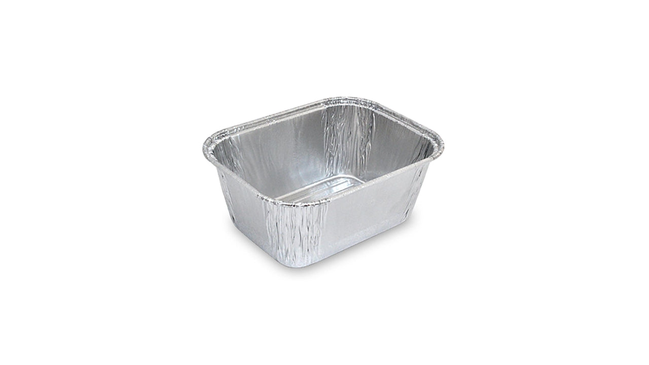 Alubakke rektangulær 241ml 100stk