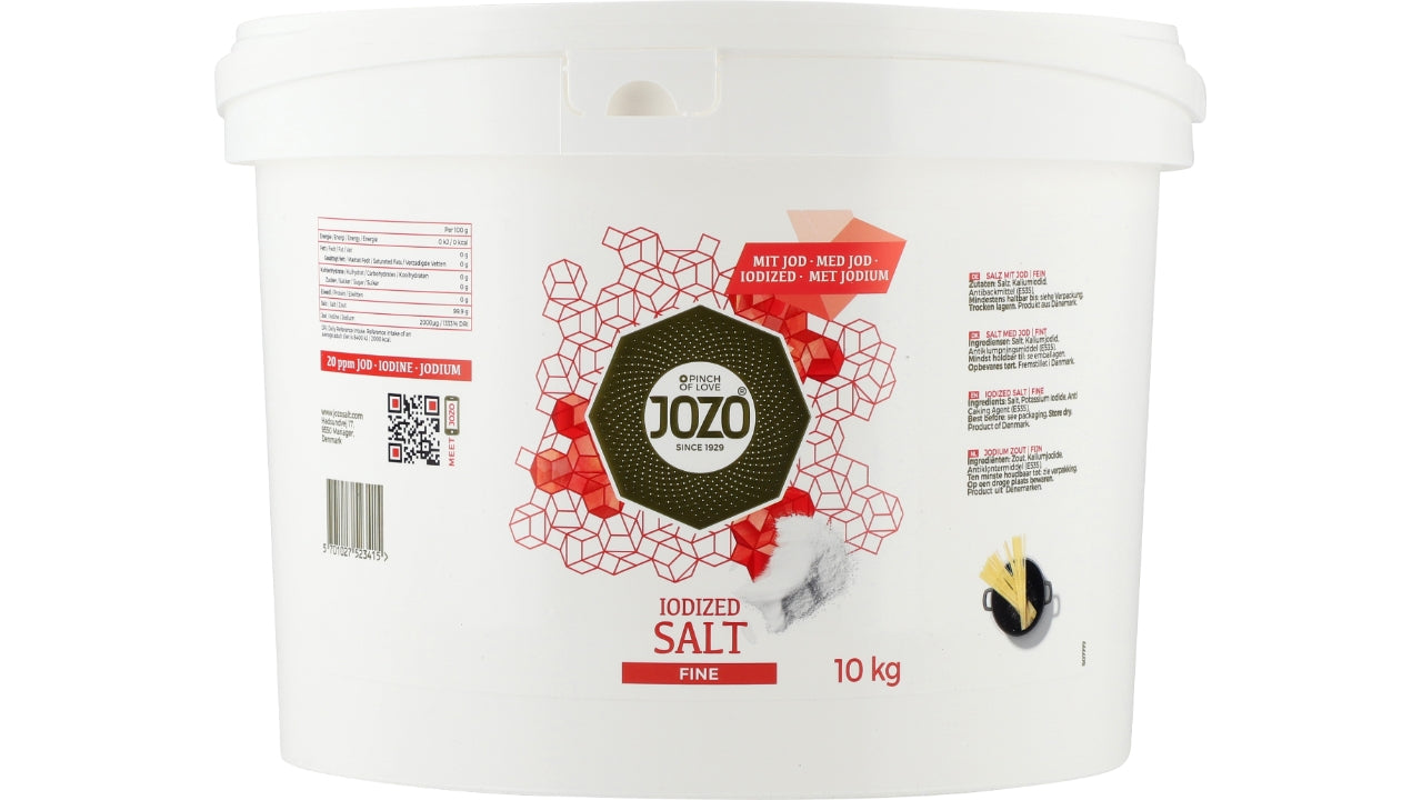 Fint salt m/jod 10kg
