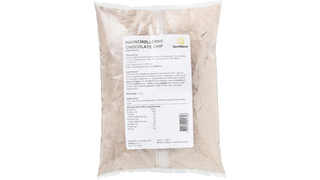 Chokoladekageblanding 1,8kg