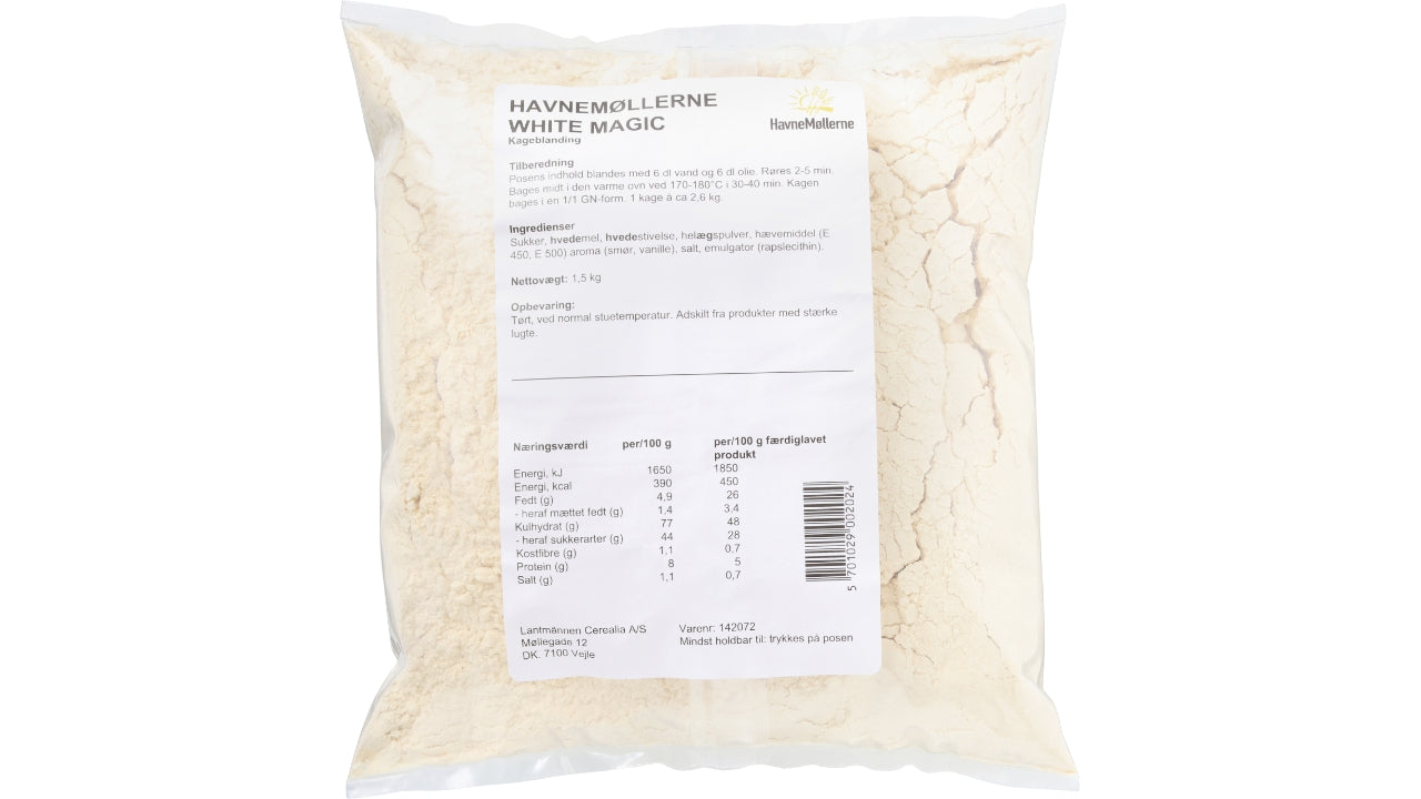 Kageblanding White magic 1,5kg